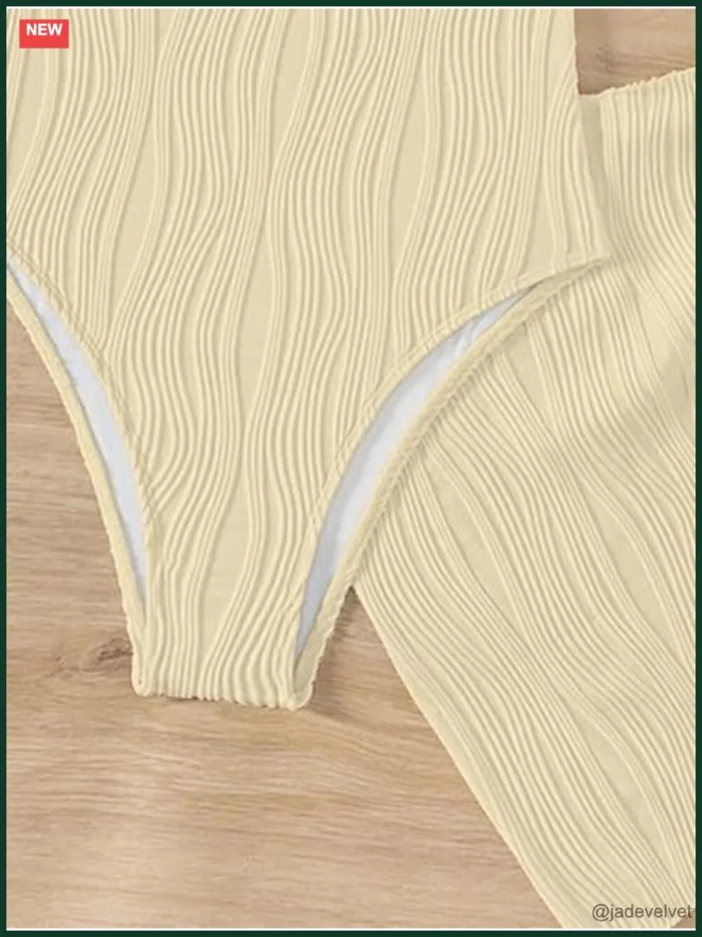 Textured Hollow Out Halter One Piece Swimsuit with Cover-Up Set